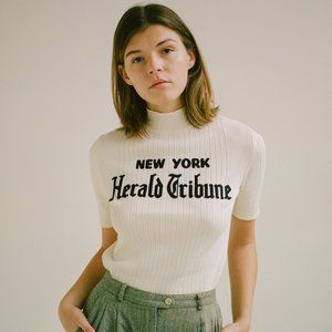 Knickerbocker New York Herald Tribune Knit Shirt